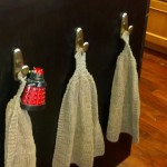 Dalek hanging from dishtowel