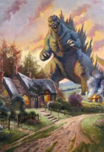 Godzilla vs. Thomas Kinkaide