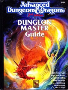 Cover of AD&D Second Edition Dungeon Master Guide