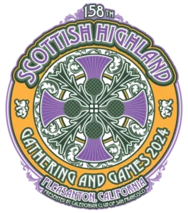 Logo for Pleasanton Highland Gathering and Games