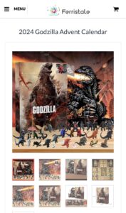 Godzilla Advent Calendar 2024