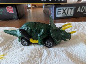 Triceratops racer