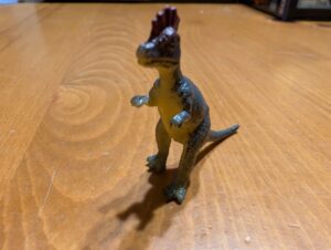 Small plastic corythosaurus