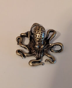 Small metal octopus.